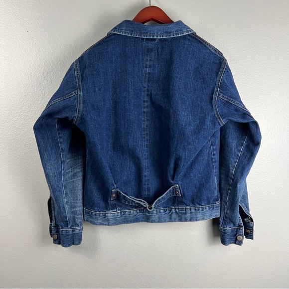 Lucky Brand Denim Jacket in size S - color is Synder - Picture 3 of 7